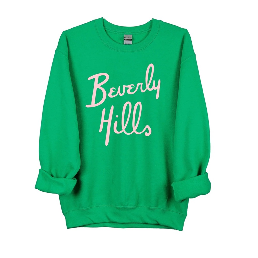 Green Beverly Hills Sweatshirt